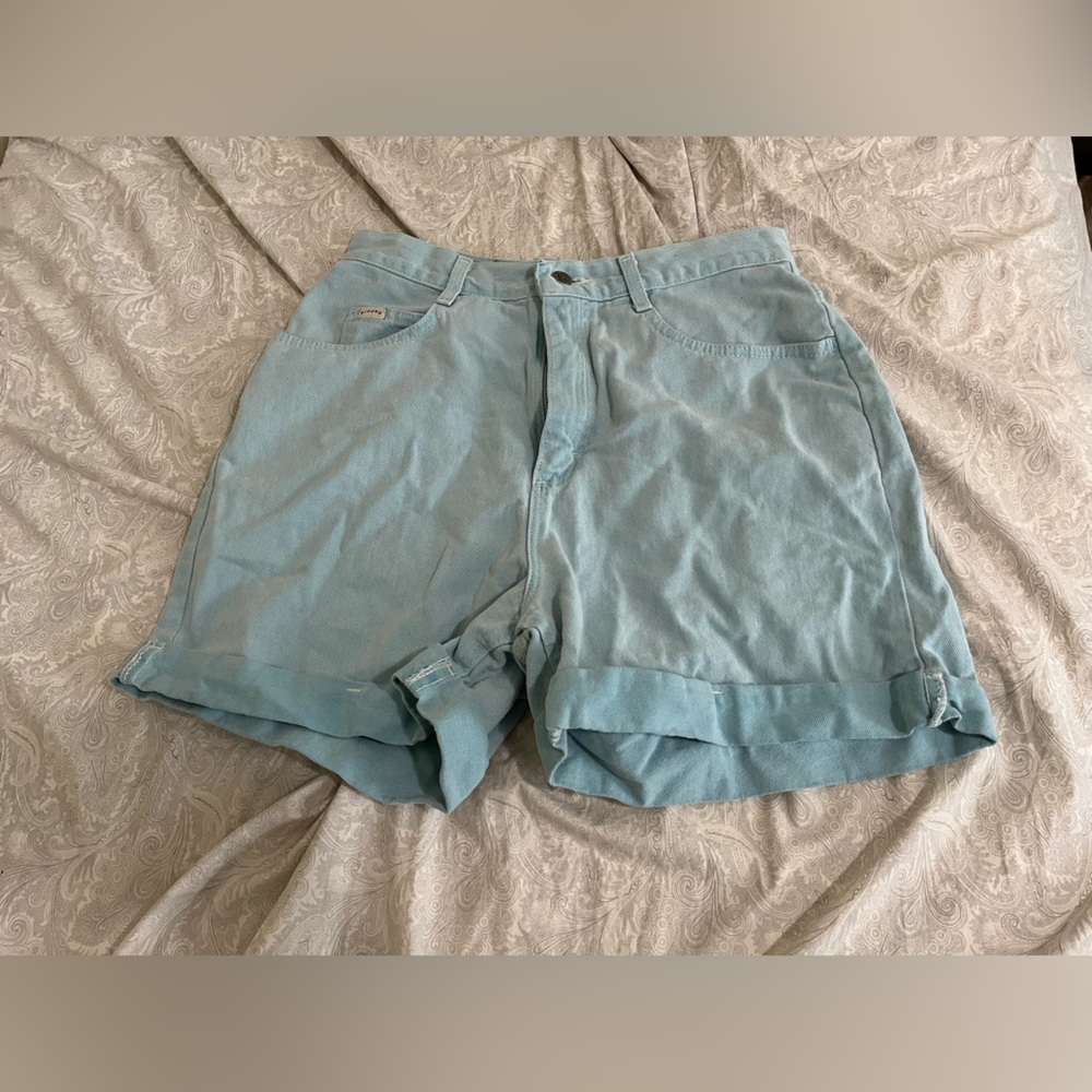 Riders Blue Mom Shorts